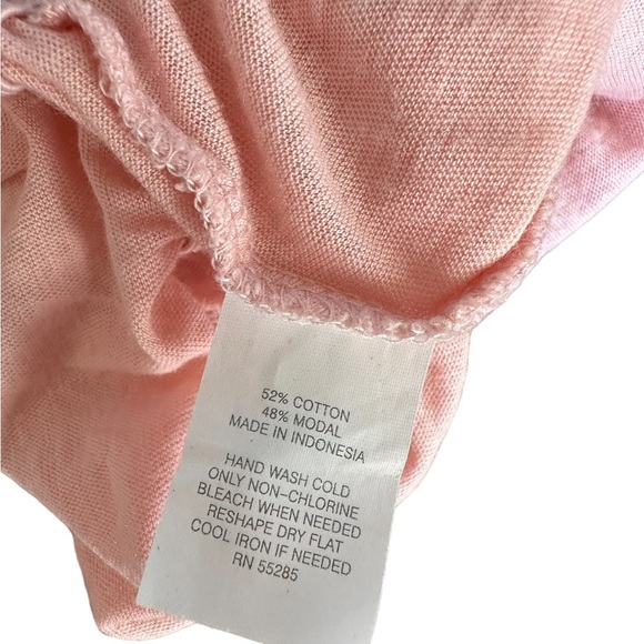 Express Pink Flutter Sleeve Women's Peasant Top Size S - Picture 5 of 5